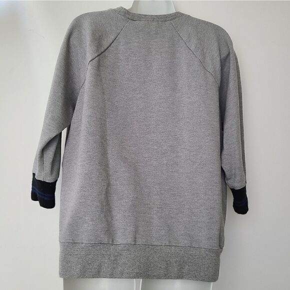 Public School for J. CREW Grey Sweatshirt S - Picture 4 of 8